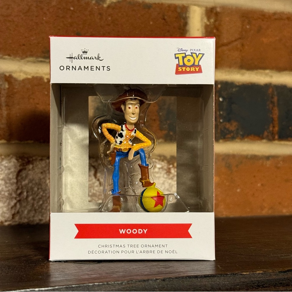 Hallmark Christmas‎ Tree Ornament Disney Toy Story 4 Woody Red Box NIB